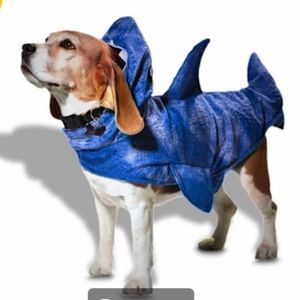 Bootique Ocean Blue Shark Pet Outfit